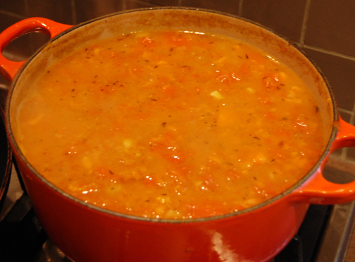 Post image for smokin…another sweet potato soup