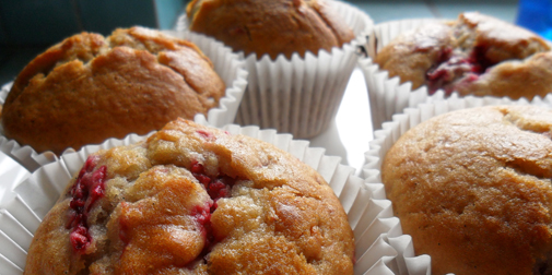Post image for muffins filled with rubies